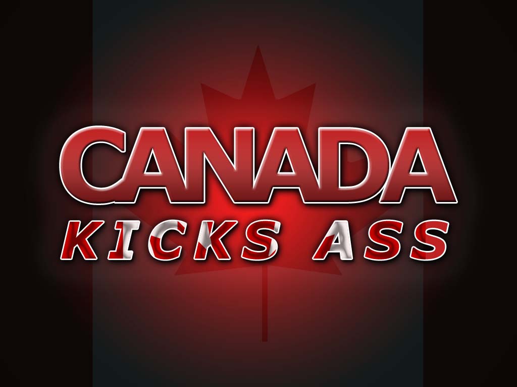 Canada Kicks Ass wallpaper